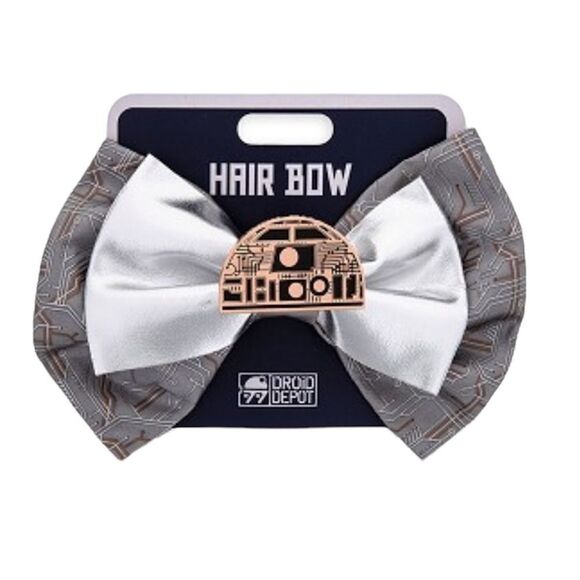 NWT Disney Hair Bow - Star Wars Galaxy's Edge - Droid Depot Circuitry - Picture 2 of 2